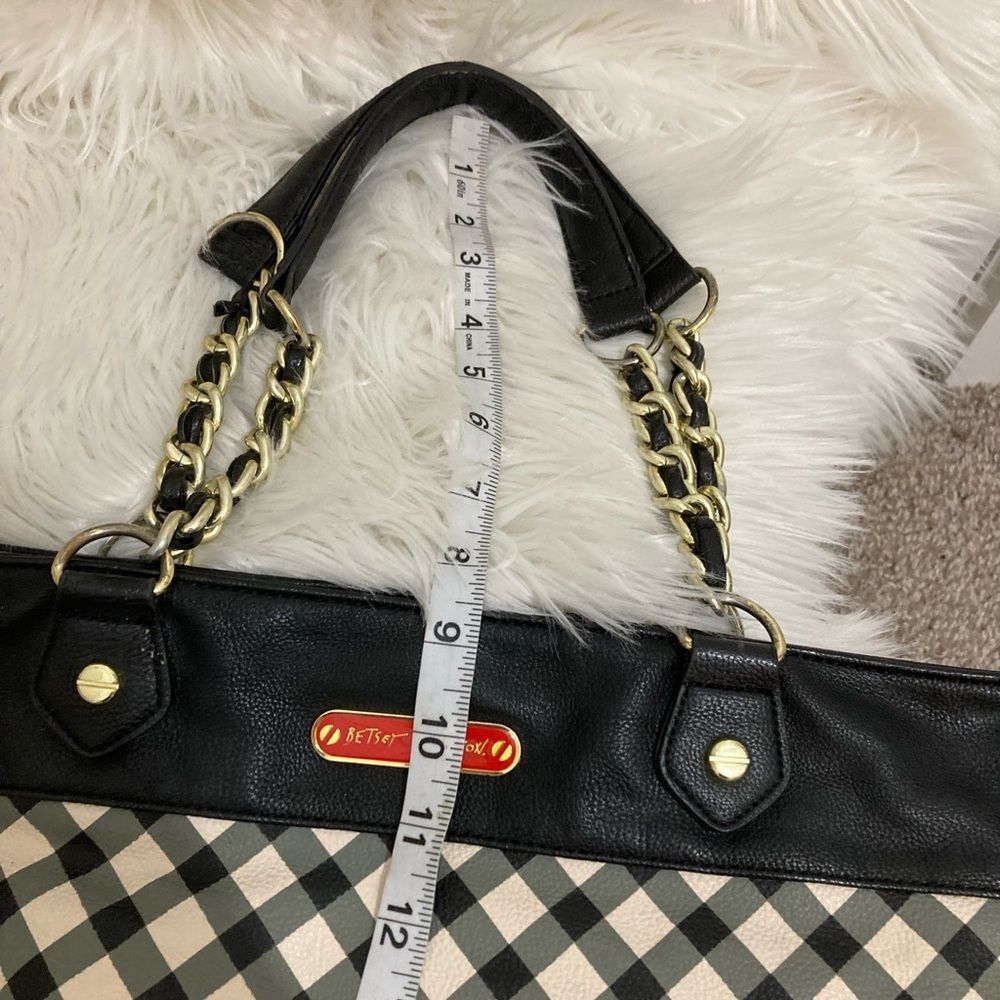 Betsey Johnson Betseyville Check Mate Bag - Picture 8 of 14